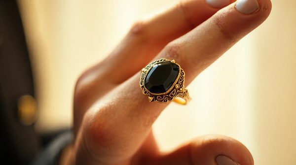 Bague homme en islam : adopter la pierre noire avec élégance