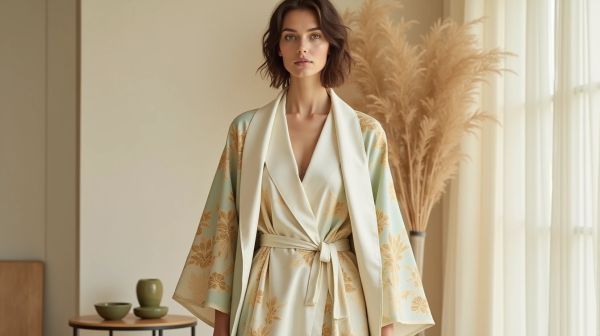 Manteau kimono : un style graphique et élégant pour toutes les occasions