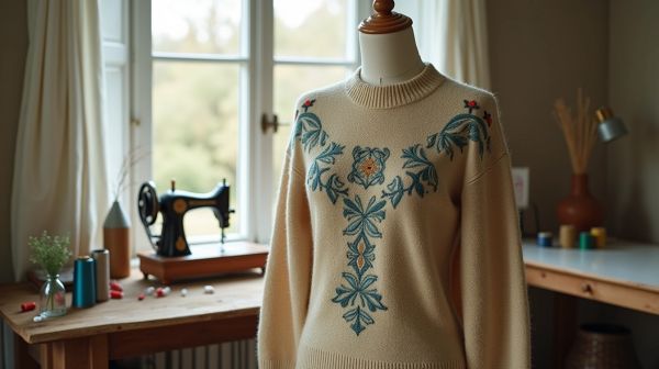Vêtement écoresponsable fabriqué en france : personnalisation par broderie et impression